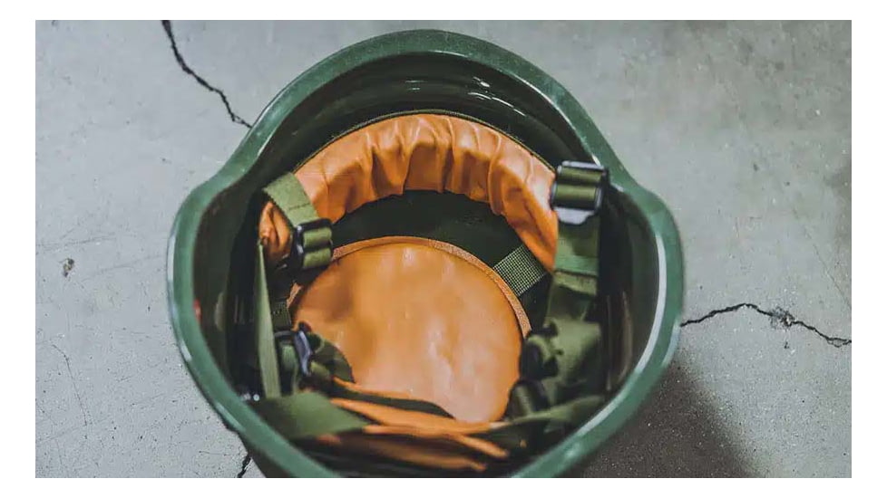 Ace Link Armor Pasgt Ballistic Helmet, Green, Extra Large, B-BH-PSG-GRN-4-XL