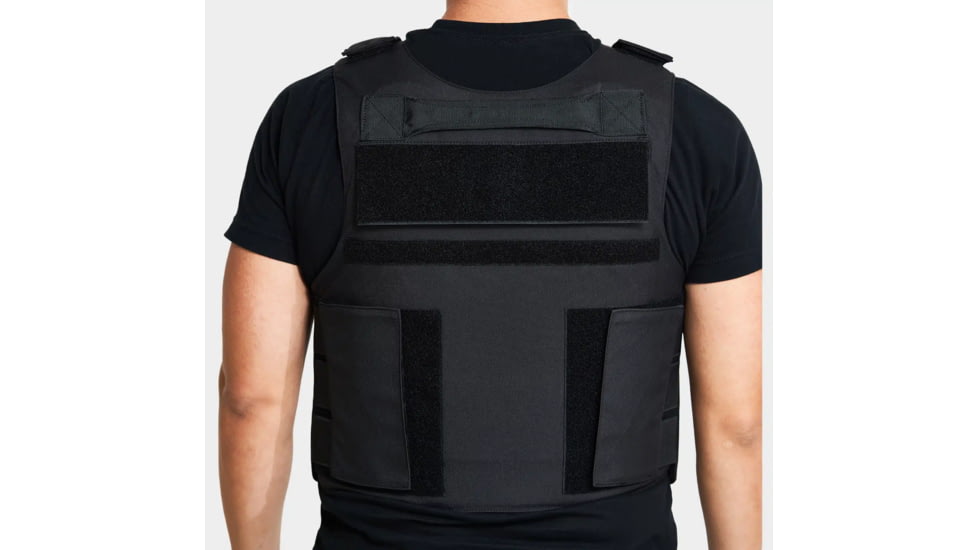 Ace Link Armor Patrol Laser Cut Vest, Black, Extra Large, B-CR-PTLC-BLK-4-XL