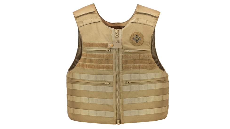 Ace Link Armor Patrol Laser Cut Vest, Coyote Brown, 3XL, B-CR-PTLC-CBR-6-3XL