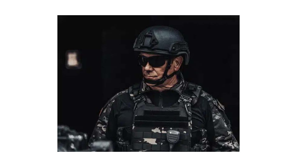 Ace Link Armor Quadrelease 2.0 Carrier Only, Black Camo, Large, B-PC-Q20-NW-L-ML