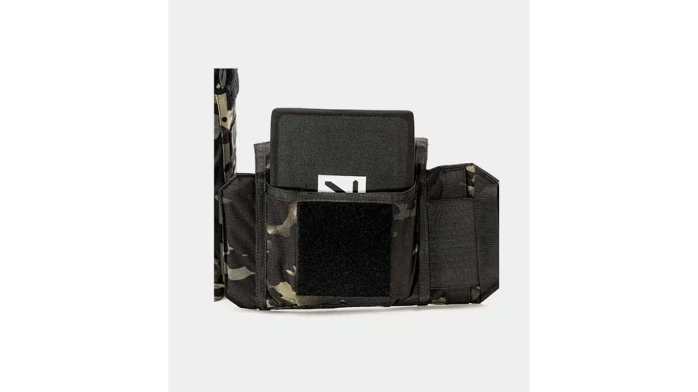 Ace Link Armor Quadrelease 2.0 Carrier Only, Black Camo, Large, B-PC-Q20-NW-L-ML