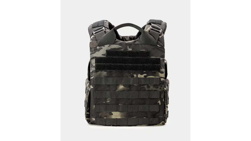 Ace Link Armor Quadrelease 2.0 Carrier Only, Black Camo, Large, B-PC-Q20-NW-L-ML