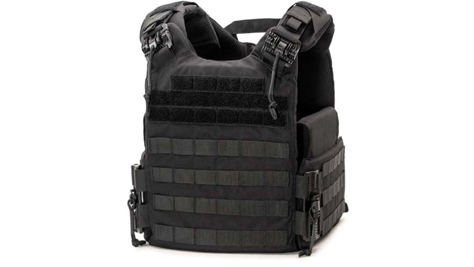 Ace Link Armor 2.0 Quadrelease Carrier Plate, Black, Large, B-PC-Q20-BLK-L-ML