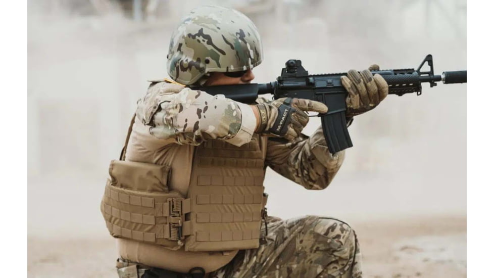 Ace Link Armor Quadrelease 2.0 Carrier Only, Tan, Extra Large, B-PC-Q20-TN-XL-ML