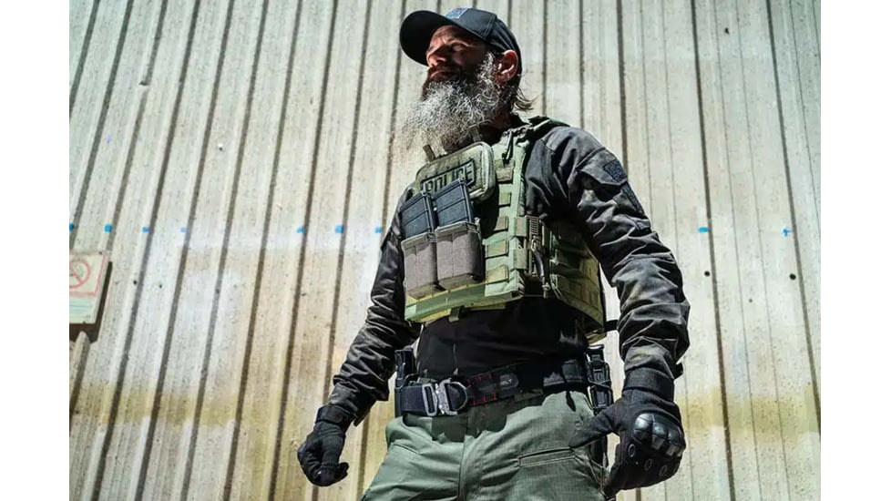Ace Link Armor Quadrelease Tactical Plate Carrier, MOLLE, Green, Extra Large, B-PC-QRD-GRN-XL-ML