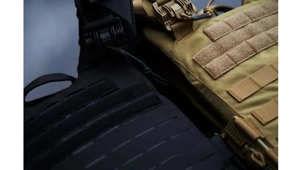 Ace Link Armor Quadrelease Tactical Plate Carrier, Laser Cut, Tan, Large, B-PC-QRD-TN-L-LC