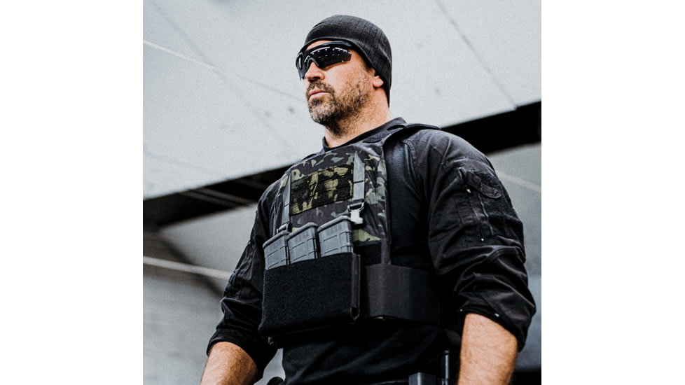 Ace Link Armor React Ultra Plate Carrier, Black Multicam, 2XL, B-PC-RUL-MCB-4-2XL