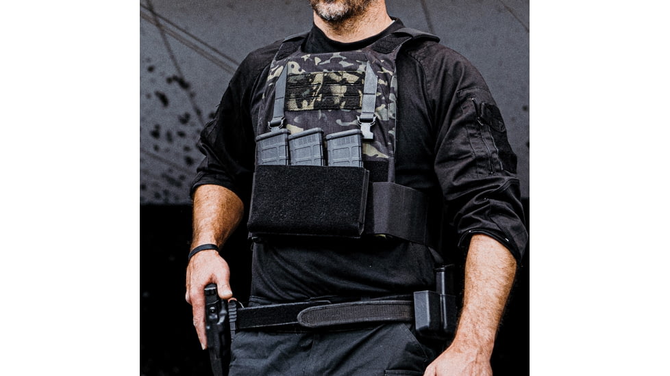 Ace Link Armor React Ultra Plate Carrier, Black Multicam, 2XL, B-PC-RUL-MCB-4-2XL