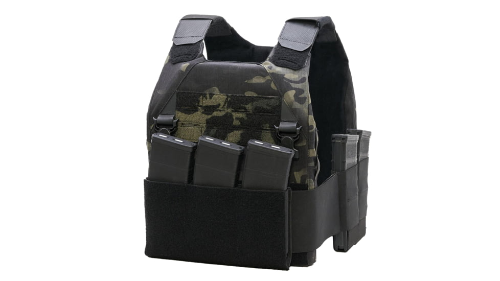 Ace Link Armor React Ultra Plate Carrier, Black Multicam, 2XL, B-PC-RUL-MCB-4-2XL