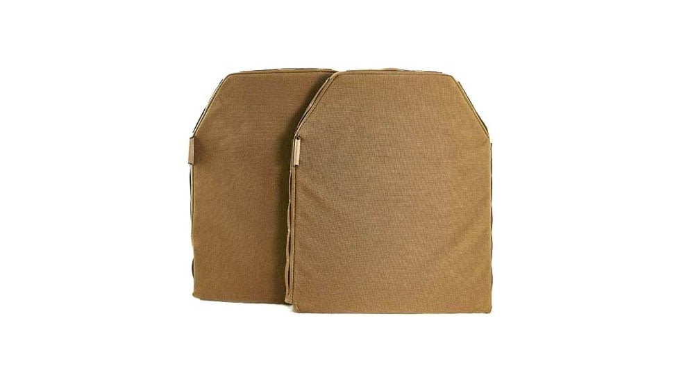 Ace Link Armor Skeletac Plate Bags, Tan, 11x14in, Pair, B-TG-PBG-TN-1114