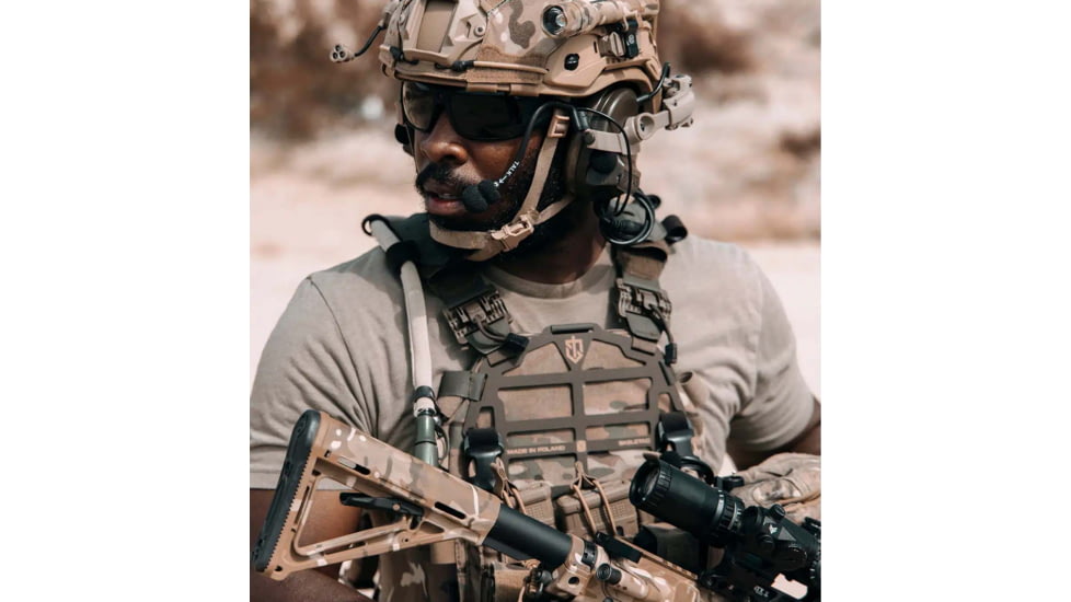 Ace Link Armor Skeletac Plate Carrier, Black, Extra Small, B-PC-SK-BLK-1-XS