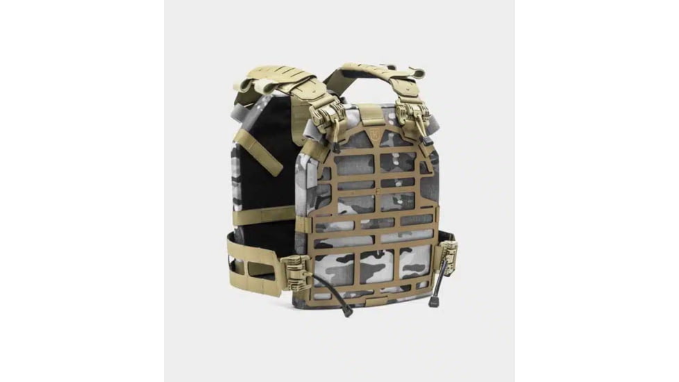 Ace Link Armor Skeletac Plate Carrier, Green, Large, B-PC-SK-GRN-4-L