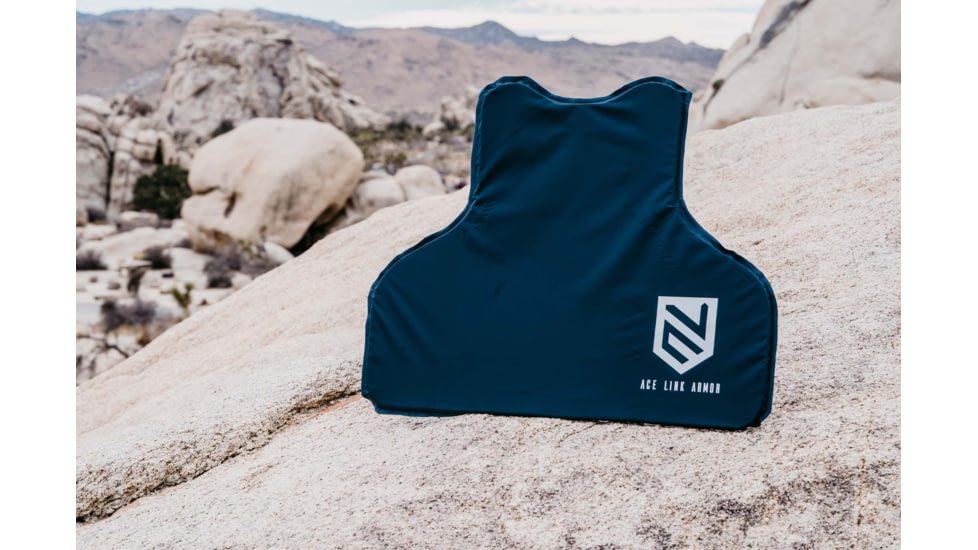 Ace Link Armor Soft Armor AL-001-3 Aramid Flexcore, Blue, Large, Pair, A-SAP-A13-3A-3-L-FLX