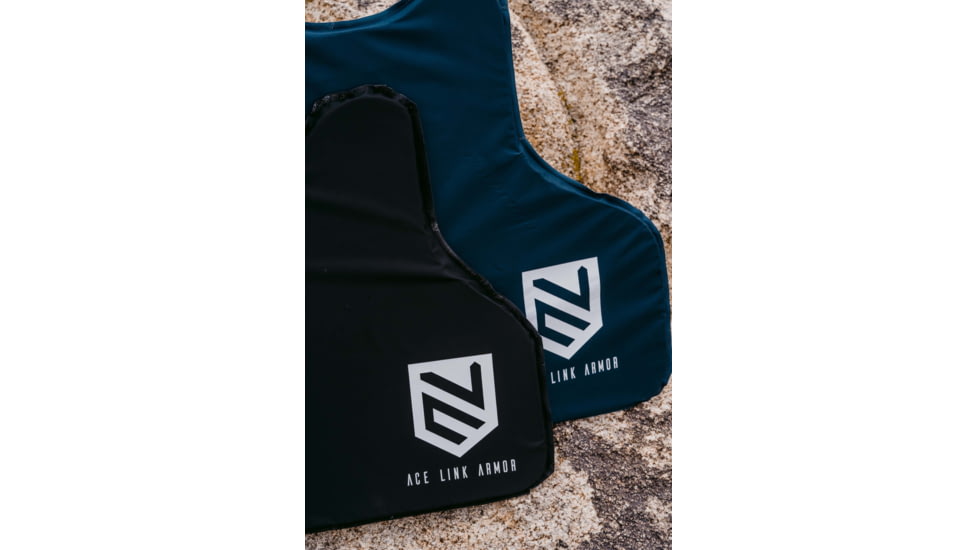 Ace Link Armor Soft Armor AL-001-3 Aramid Flexcore, Blue, Large, Pair, A-SAP-A13-3A-3-L-FLX