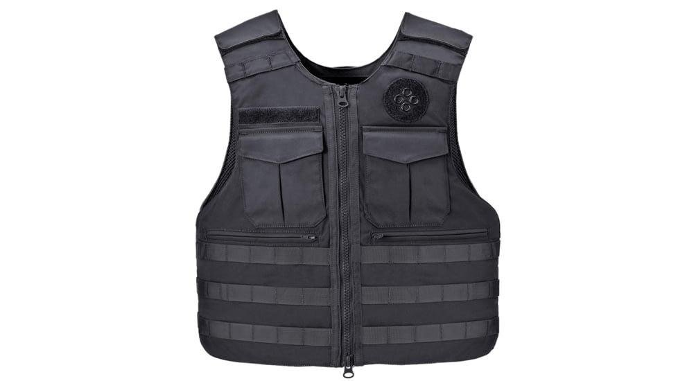 Ace Link Armor Anti-Stab Level IIIA Livewire Bulletproof Vest, Black, Medium, LW-3AS1-M-BLACK