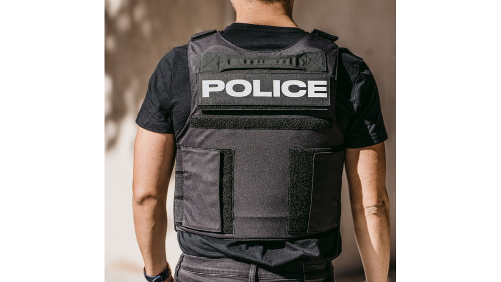 Ace Link Armor Flexcore Level IIIA Patrol Bulletproof Vest, Black, Medium, PAT-3A-FLEX-M-BLACK