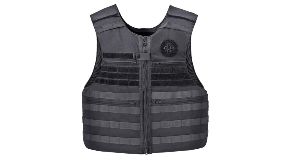Ace Link Armor Flexcore Level IIIA Patrol Bulletproof Vest, Black, Medium, PAT-3A-FLEX-M-BLACK