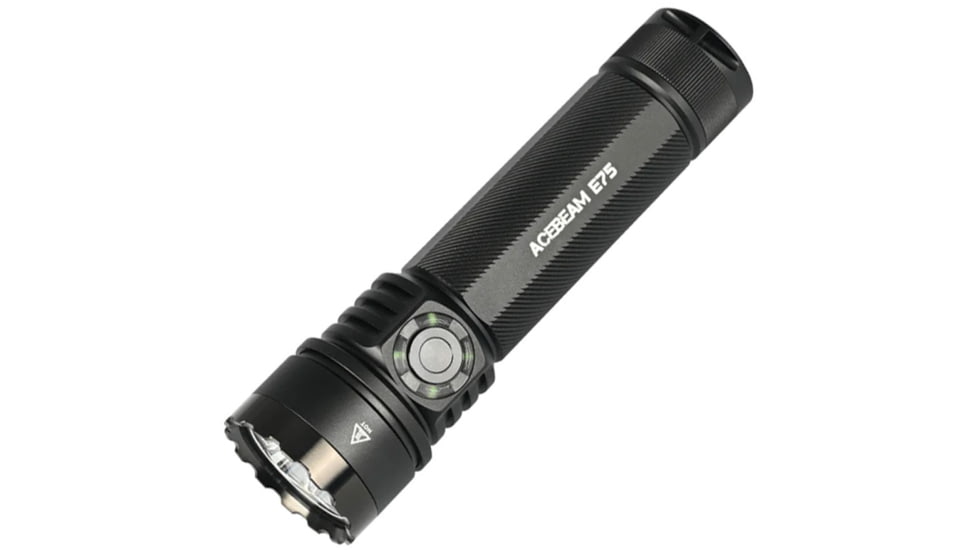 Acebeam E75 Flashlight Black, ACBE75BLKN