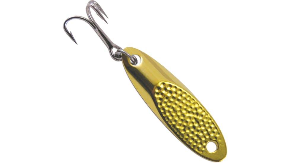 Acme Hammered Kastmaster Spoon, 1in, 1/24oz, Gold, SW124H/G