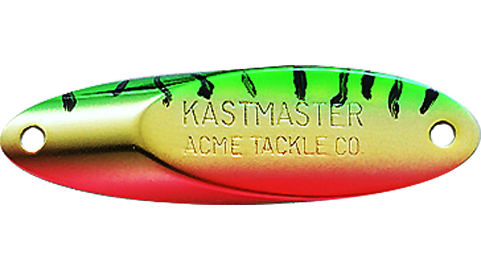 Acme Kastmaster Spoon, 2in 3/8oz, Metallic Perch, SW138/MPR