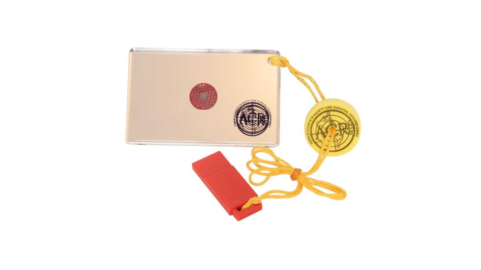 ACR Hotshot Signal Mirror W/float &amp; Whistle
