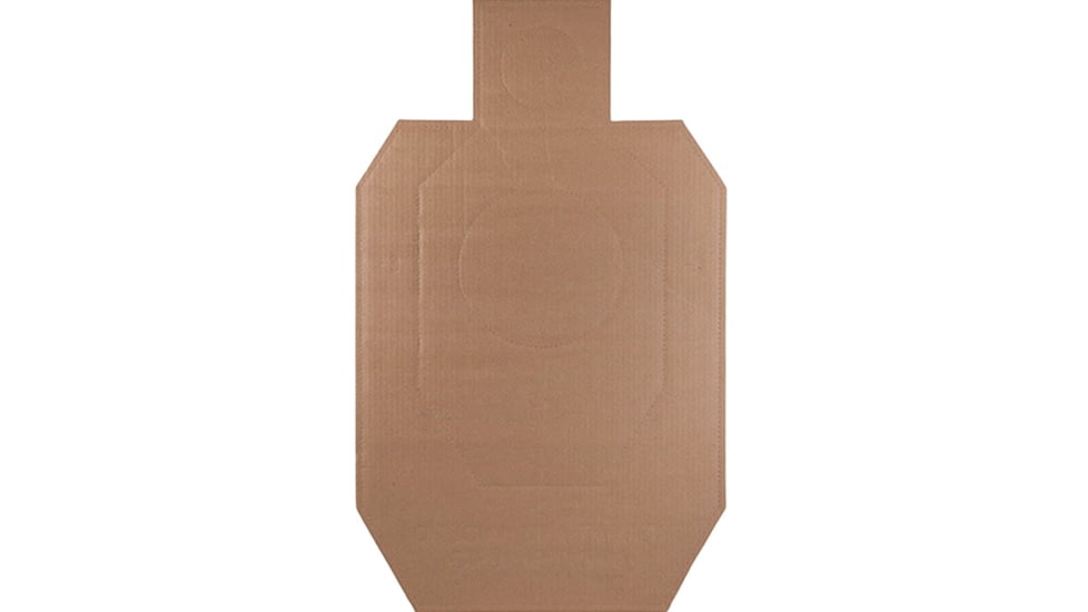 ACTION IDPA-CB-100 CARDBOARD TORSO CUTOUT 100BX IDPACB100