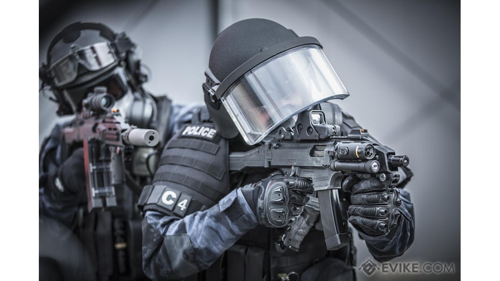 Action Sport Games CZ Scorpion EVO 3 - A1 Airsoft AEG Rifle, Black, 50091