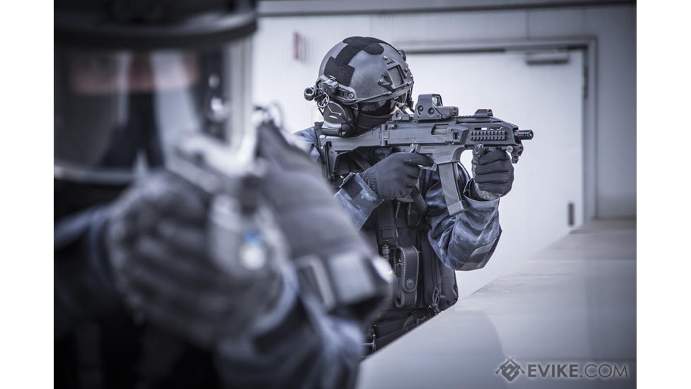 Action Sport Games CZ Scorpion EVO 3 - A1 Airsoft AEG Rifle, Black, 50091