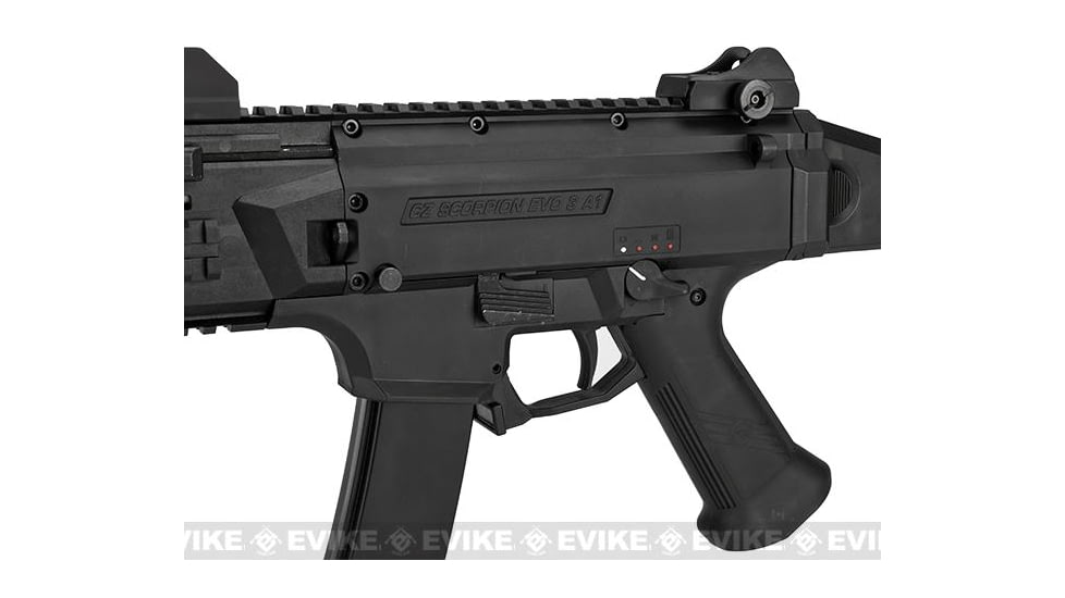 Action Sport Games CZ Scorpion EVO 3 - A1 Airsoft AEG Rifle, Black, 50091