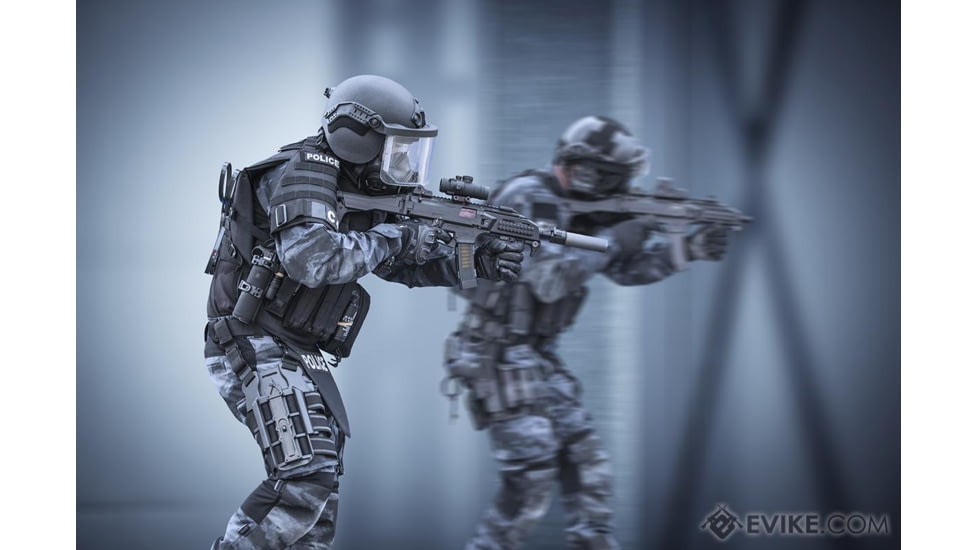 Action Sport Games CZ Scorpion EVO 3 - A1 Airsoft AEG Rifle, Black, 50091