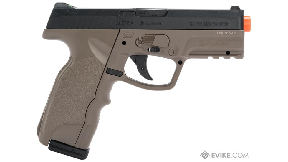 Action Sport Games Evike.com Exclusive ASG Steyr M9A1 Non-Blowback Pistol, Special Edition, Dark Earth, 50142