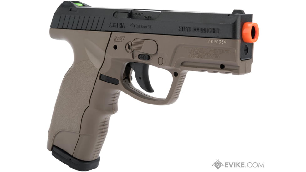 Action Sport Games Evike.com Exclusive ASG Steyr M9A1 Non-Blowback Pistol, Special Edition, Dark Earth, 50142