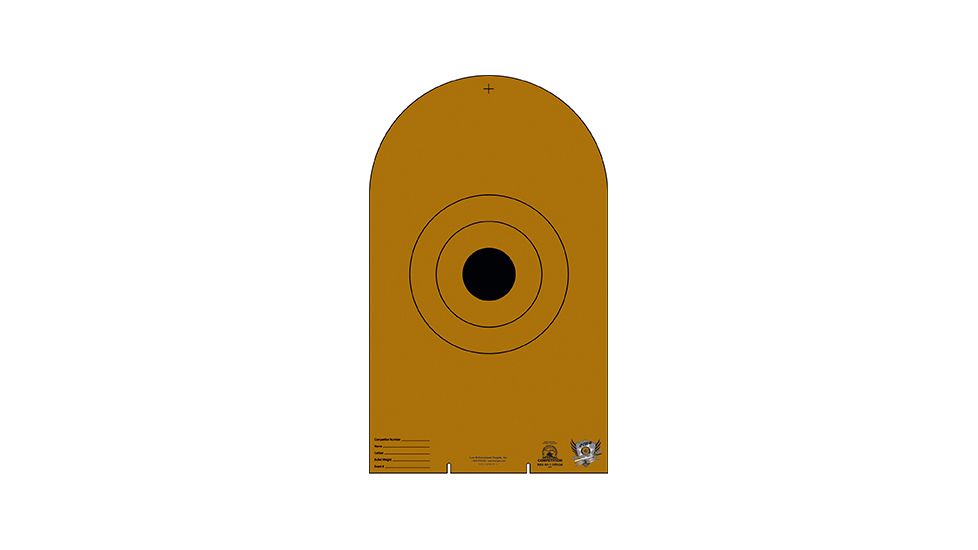 Action Target NRA AP-1 Target 100 Per Case, Cardboard, 18in x 30in, NRA-AP-1CB-100