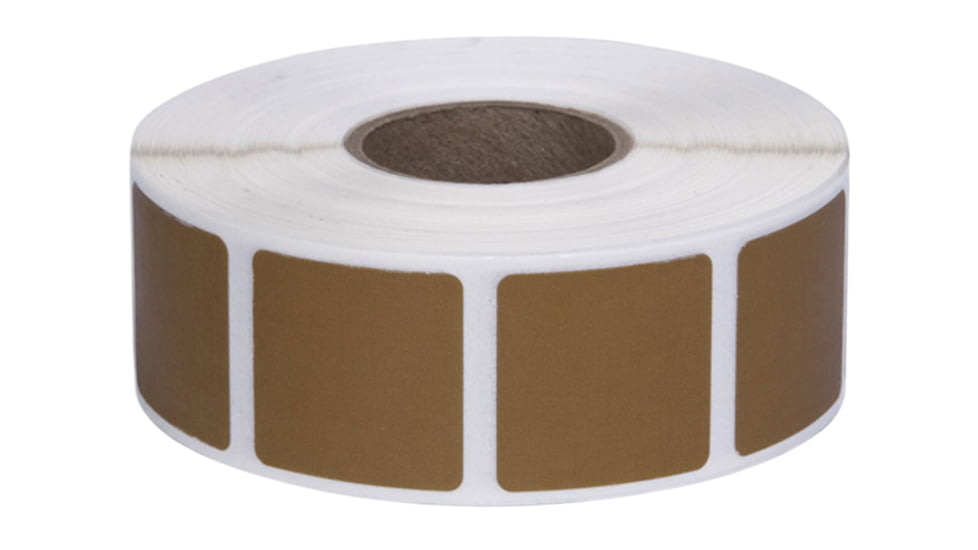 Action Target PAST-CB Square Target Pasters 7/8 1000 Per Box Cardboard