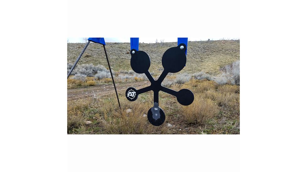 Action Target PT Multi Star Gong Target Kit, Black AT-132