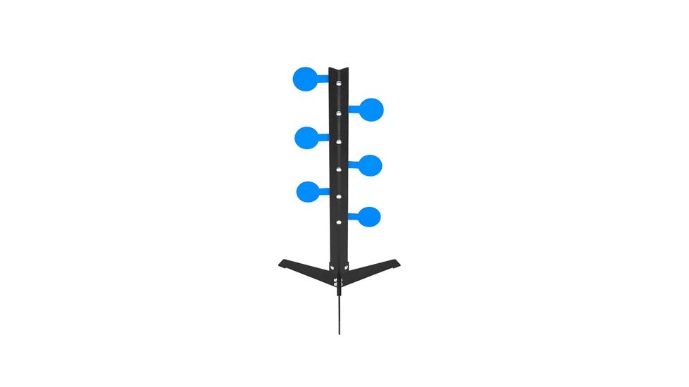 Action Target Rimfire Dueling Tree, Black/Blue AT-104