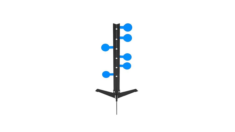 Action Target Rimfire Dueling Tree, Black/Blue AT-104