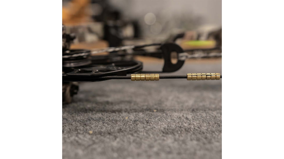 ACU Archery Stax Machined Brass Bowstring Weight, 2 Stack, 10 Count Bag, 1502996