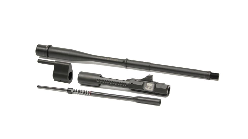 Adams Arms .625 Carbine Micro Non-adjustable Piston Kit with FREE 14.5in Barrel, Black, Carbine, FBAA-03001