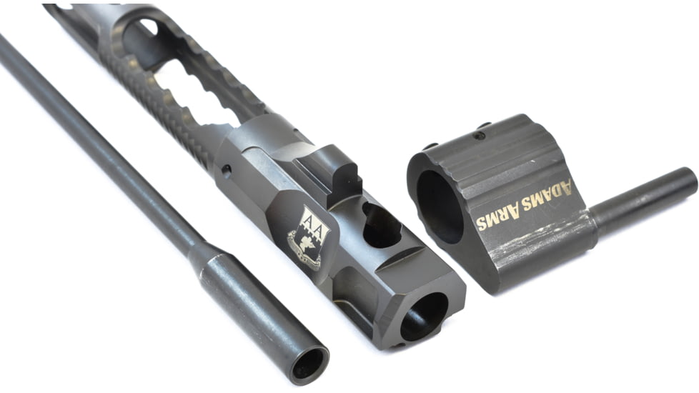 Adams Arms P Series Micro Block Piston Kit - Low Mass Carrier, Black, Mid Length, FGAA-03109