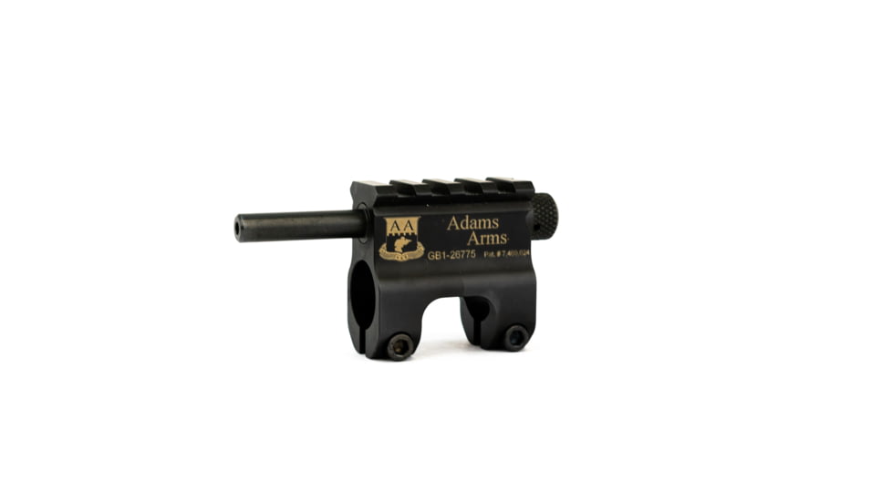 Adams Arms Piston Kit, Standard Picatinny Block, Rifle Length, Standard BCG/.750 Gas Block/Drive Rod, Black, FGAA-03113