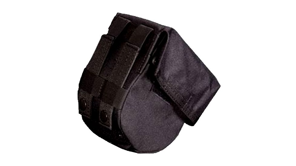 Adaptive Tactical Sidewinder Venom 10 Round Rotary Magazine Molle / Belt Pouch, Nylon, Black, AT-00998