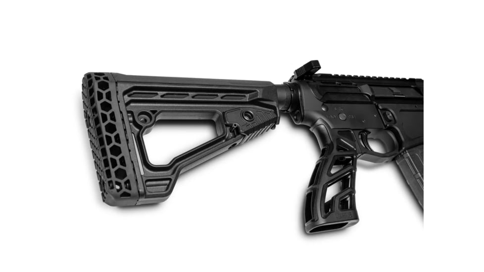 Adaptive Tactical Arkus AR Rifle Stock - Mil-Spec, Black, AT02014