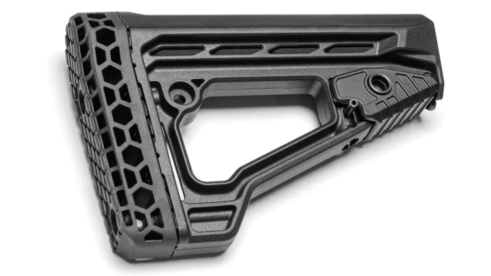 Adaptive Tactical Arkus AR Rifle Stock - Mil-Spec, Black, AT02014