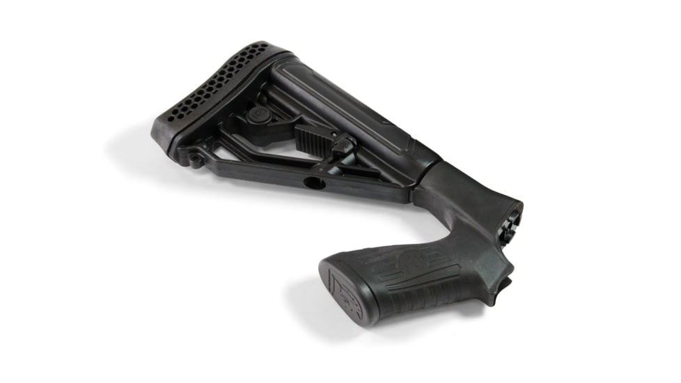 Adaptive Tactical EX Performance Less Lethal Polymer Forend &amp; Adjustable Shotgun Stock for Remington/Mossberg