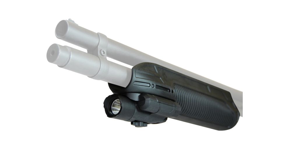 Adaptive Tactical EX Lighted Forend for Mossberg Shotguns, Black AT-02901