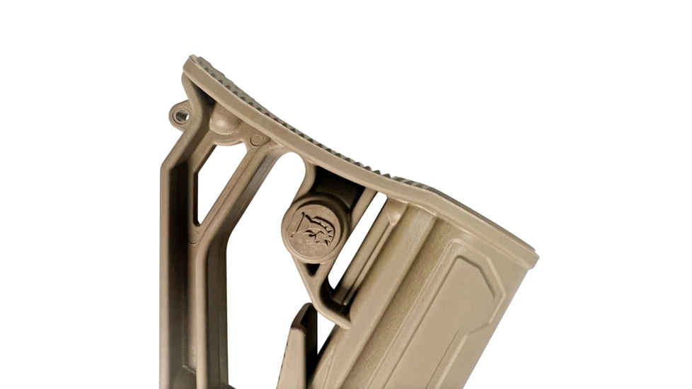Adaptive Tactical EX Performance Adjustable AR Rifle Stock Lite, Mil Spec, Flat Dark Earth, AT-02013-E
