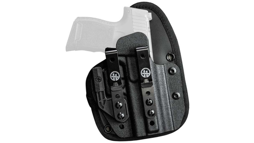 Adaptive Tactical OMNICARRY HOFTAC Holster IWB Black Belt Clip Mount Right Hand, HT01005L