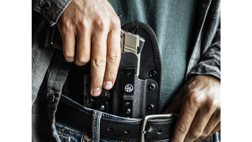 Adaptive Tactical Omnicarry Hoftac, Inside Waistband Holster, Fits 1911/2011, Kydex, Black, Right Hand, HT-01003-R