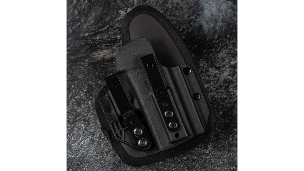 Hoftac Adaptive Tactical Omnicarry Multi-Fit IWB Holster, Right Handed, Black, Compact, HT-01001-R
